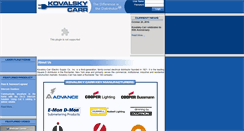 Desktop Screenshot of kovalskycarr.com